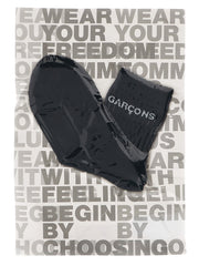 Men's Bicolor Cotton Socks Clothing