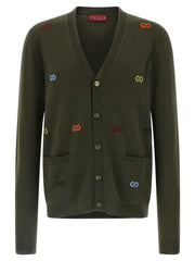 Men's Bicolor Cashmere Cardigan Clothing