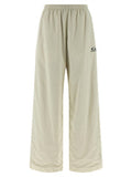 Women's Beige Polyamide Joggers (workout Pants)