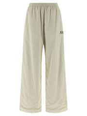 Women's Beige Polyamide Joggers (workout Pants)