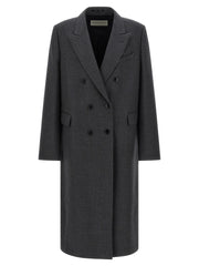 Men's Gray Wool Coat Clothing