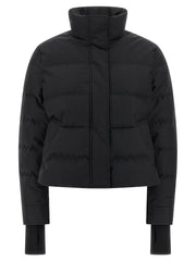 Women's Black Polyamide Jacket Clothing