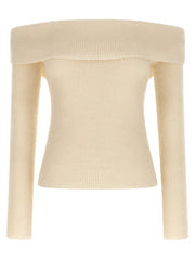 Women's White Wool Cardigan Clothing