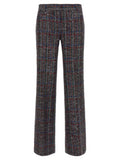 Women's Multicolor Viscose Flared Pants