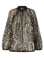 Women's Black Polyamide Blouse