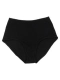 Women's Black Polyester Briefs Clothing