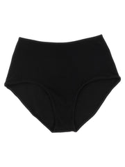 Women's Black Polyester Briefs Clothing