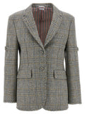 Women's Multicolor Wool Blazer Clothing
