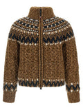Men's Brown Wool Full-Length Jacket Clothing