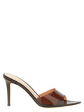 Women's Elle Mule Brown Tpu Heels