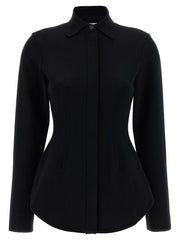 Women's Black Viscose Blouse