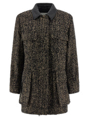 Women's Multicolor Virgin Wool Shell Jacket Clothing