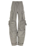 Women's Gray Cotton Clothing