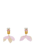 Women's Multicolor Brass Earrings