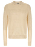 Men's Beige Hemp Cardigan Clothing