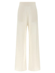 Women's White Cashmere Casual Pants
