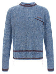 Men's Blue Cotton Cardigan Clothing
