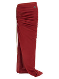 Women's Multicolor Cotton Mini Skirt