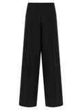 Women's Black Viscose Pants
