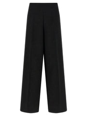 Women's Black Viscose Pants