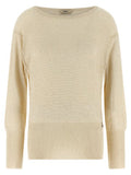 Women's Beige Viscose Cardigan Clothing