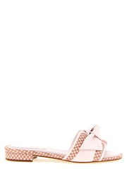 Women's Multicolor Cowhide Slides Shoe