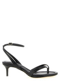 Women's Nelly Heel Sandal Black Cow Leather