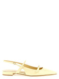 Women's Bicolor Cowhide Ballet Flats