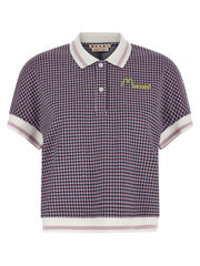Women's Multicolor Viscose Polo Shirt