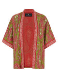 Women's Multicolor Silk Cardigan Clothing