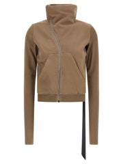 Women's Beige Cotton Sweatshirt Clothing