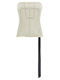 Women's Gray Cotton Tank Tops
