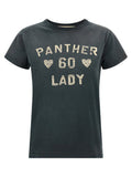Women's Gray Cotton T-Shirt