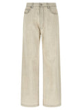 Men's Gray Cotton Jeans Denim Clothing