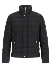 Men's Black Nylon Jacket Clothing