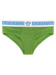 Women's Bicolor Cotton Briefs Clothing