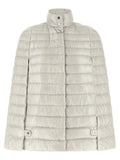 Women's Gray Polyamide Full-Length Jacket Clothing