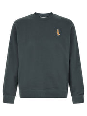 Men's Blue Organic Cotton Sweatshirt Clothing