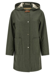 Women's Bicolor Linen Coat Clothing