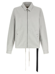 Men's Beige Cotton Shell Jacket Clothing