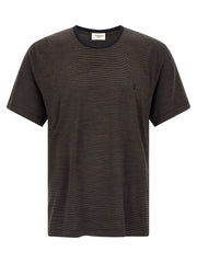 Men's Brown Wool T-Shirt