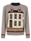 Men's Gray Silk Cardigan Clothing