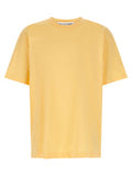 Men's Orange Cotton T-Shirt
