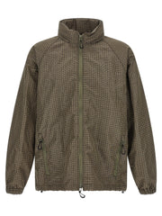 Men's Bicolor Linen Shell Jacket Clothing