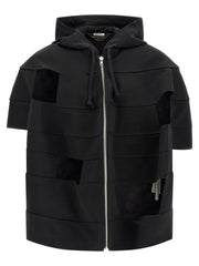 Men's Black Wool Shell Jacket Clothing