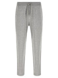 Men's Gray Cotton Athletic Pants