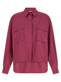 Women's Fuchsia Cotton Blouse