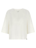 Women's White Linen Blouse