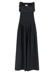 Women's Black Cotton Jumpsuit