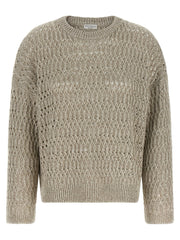Women's Beige Linen Cardigan Clothing